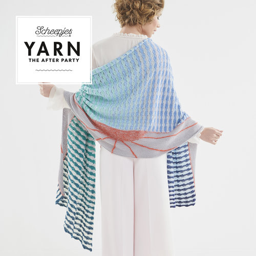 Yarn YARN Crochet pattern  30 "Alto Mare Wrap"