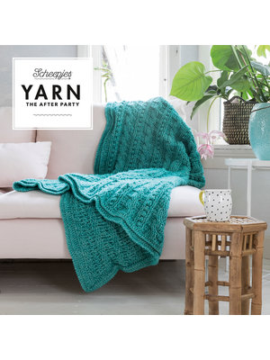 Yarn YARN Crochet pattern  24 Popcorn & Cables Blanket