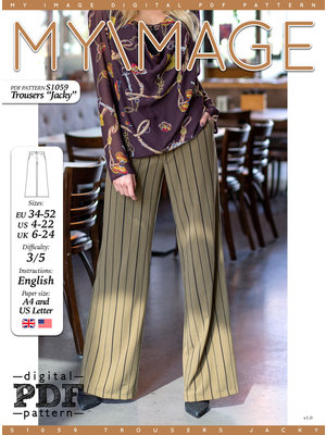 Download/Ebook S1059 Trousers Jacky