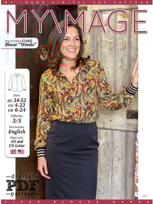 Download/Ebook S1060 Blouse Wanda