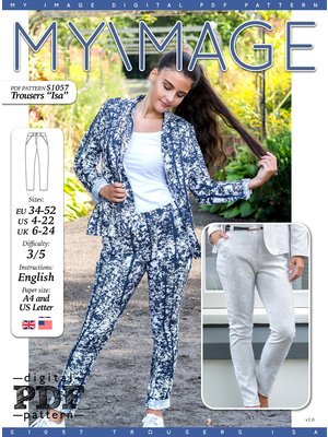 Download/Ebook S1057 Pantalon Isa