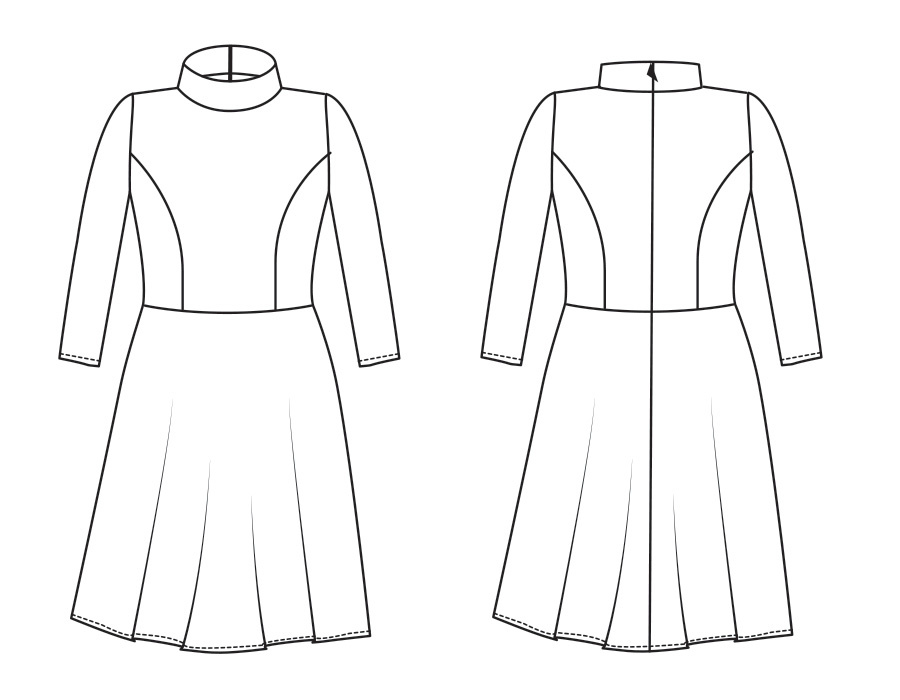 Sewing planning: My image #13 dress 1654