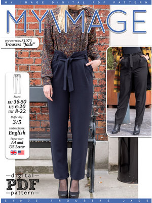 Download/Ebook S1073 Trousers Jade