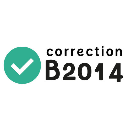 Correction B2014