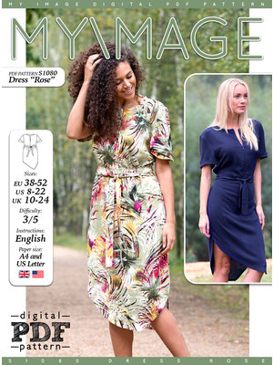 Download/Ebook S1080 Dress Rose