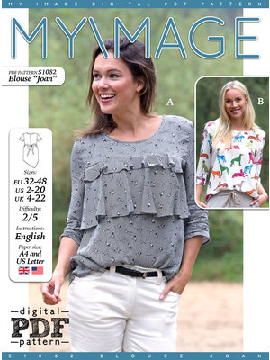 Download/Ebook S1082 Blouse Joan