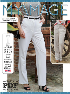 Download/Ebook S1087 TrousersDyan