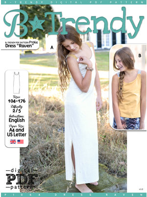 Download/Ebook P1064 Dress Raven