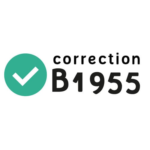 Rectificatie B1955