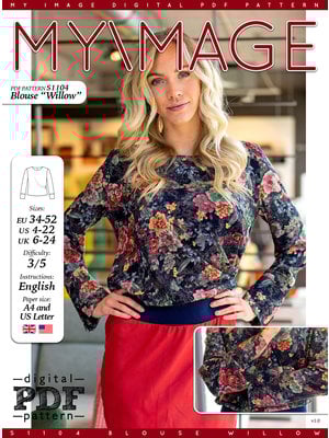 Download/Ebook S1104 Blouse Willow