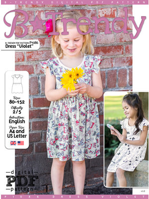 Download/Ebook P1086 Dress Violet