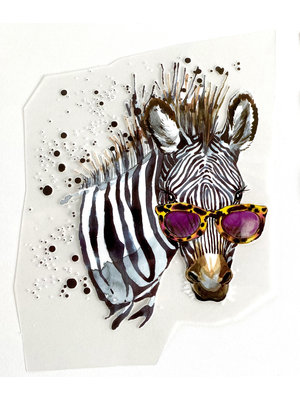 Patches Iron-on patch Zebra