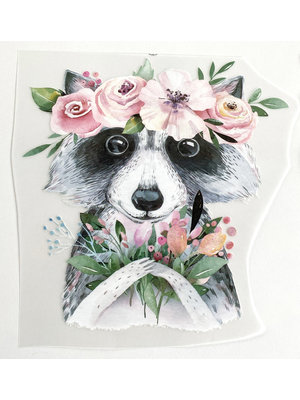 Patches Iron-on patch Racoon