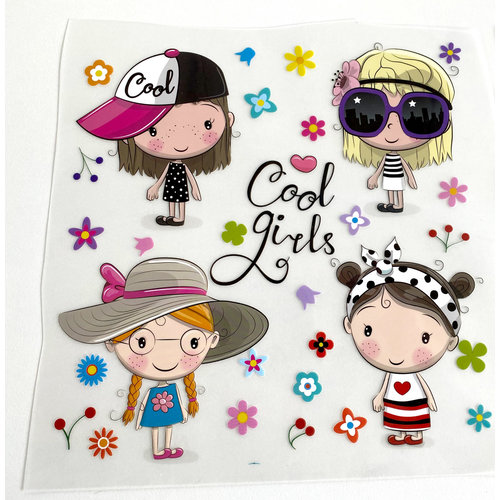 Patches Iron-on patch Cool Girls Patches Iron-on patch Cool Girls