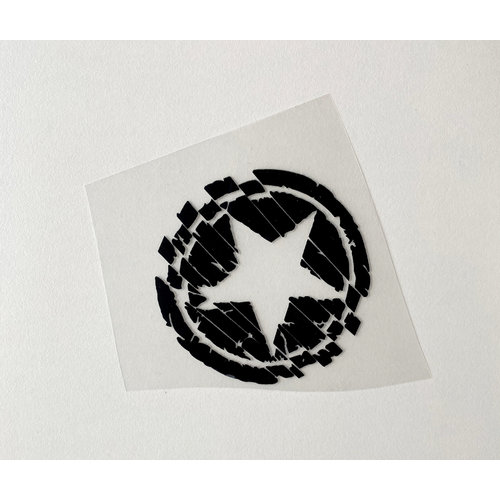 Patches Patch thermocollant Small Star Black