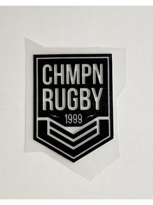 Patches Patch thermocollant Rugby Black