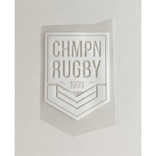 Strijkapplicatie Rugby White Strijkapplicatie Rugby White