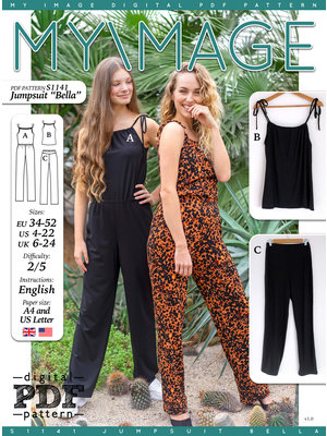 Download/Ebook S1141 Jumpsuit Bella