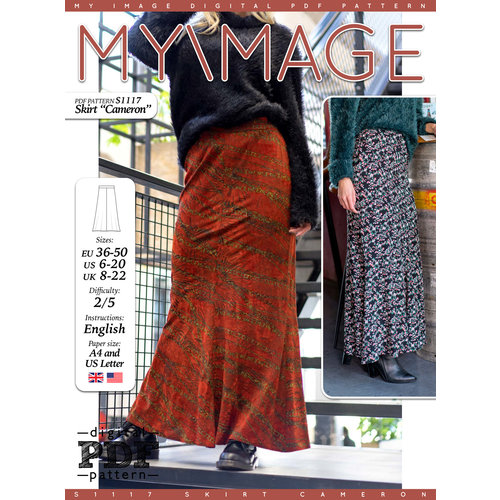 Download/Ebook S1117 Skirt Cameron