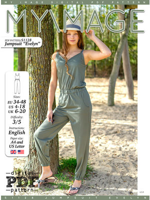 Download/Ebook S1128 Jumpsuit Evelyn