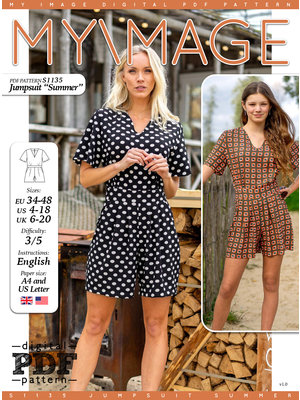 Download/Ebook S1135 Jumpsuit Summer