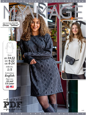 Download/Ebook S1142  Kleid Selina