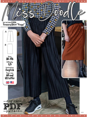 Download/Ebook H1006 Pantalon/Jupe Freya