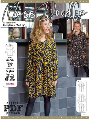 Download/Ebook H1007 Dress/Blouse Audrey