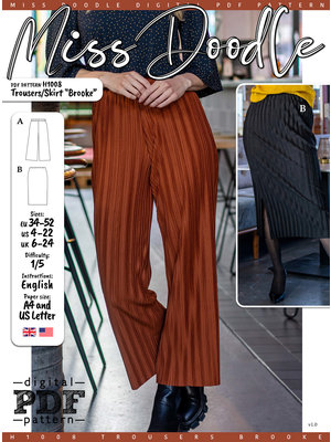 Download/Ebook H1008  Trousers/Skirt Brooke