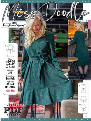 Download/Ebook H1010 Kleid/Bluse Gemma