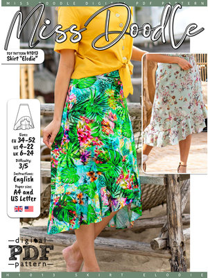 Download/Ebook H1013 Skirt Elodie