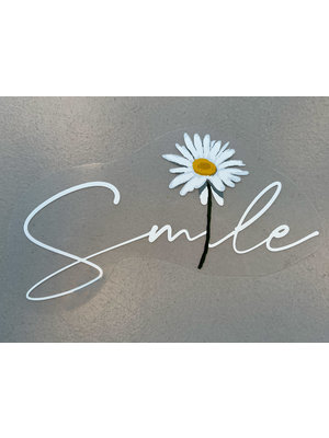 Patch thermocollant Smile White