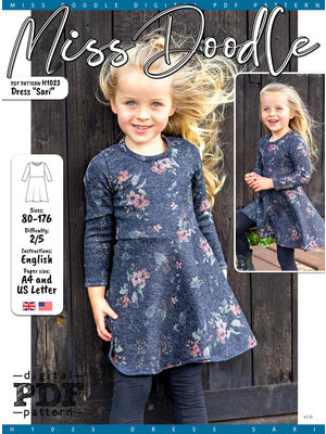 Download/Ebook H1023  Kleid Sari