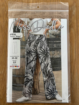 Paper pattern H1036 Pantalon Maggy patron papier