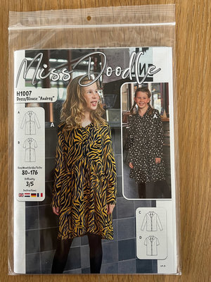 Paper pattern H1007 Kleid Audrey Papierschnittmuster