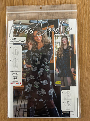 Paper pattern H1009 Dress/Blouse Elena paper pattern