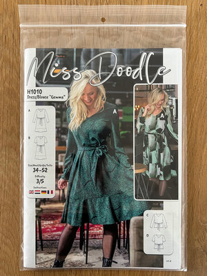 Paper pattern H1010 Kleid/Bluse Gemma Papierschnittmuster