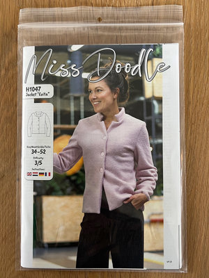 Paper pattern H1047 Manteau Evita patron papier