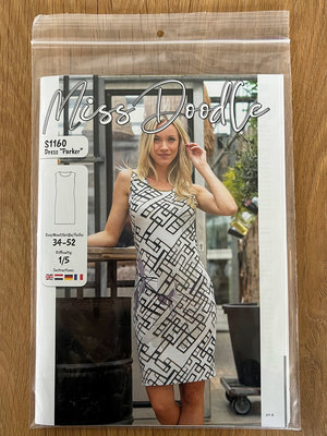 Paper pattern S1160 Robe Parker patron papier