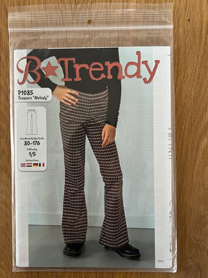 Paper pattern P1085 Broek Melody papierpatroon