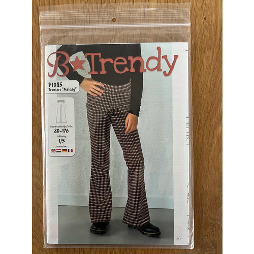 Paper pattern P1085 Trousers Melody paper pattern