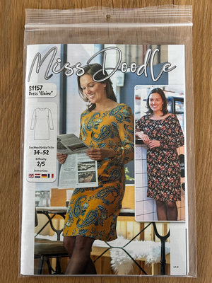 Paper pattern S1157 Kleid Elaine Papierschnittmuster