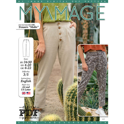 Download/Ebook S1186 Trousers Malin