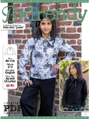 Download/Ebook P1147 Shirt polo Justin