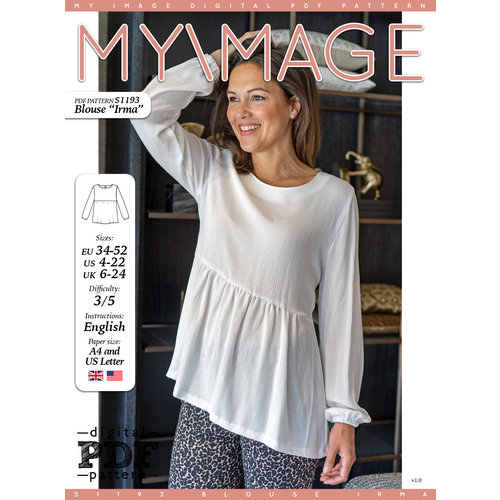 Download/Ebook S1193 Blouse Irma