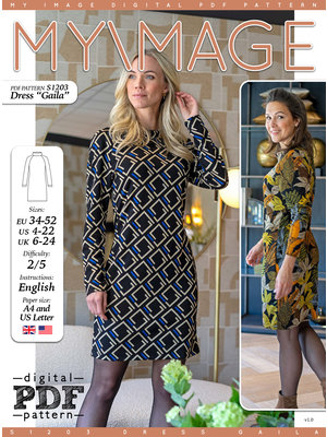 Download/Ebook S1203  Kleid Gaila
