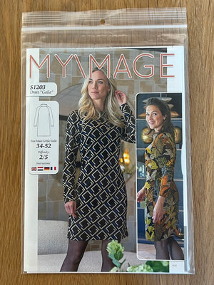 Paper pattern S1203 Jurk Gaila papierpatroon