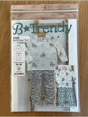 Paper pattern P1154 Shirt/Broek "Fenn" papierpatroon