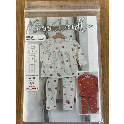 Paper pattern H1056 Shirt/Trousers Logan paper pattern