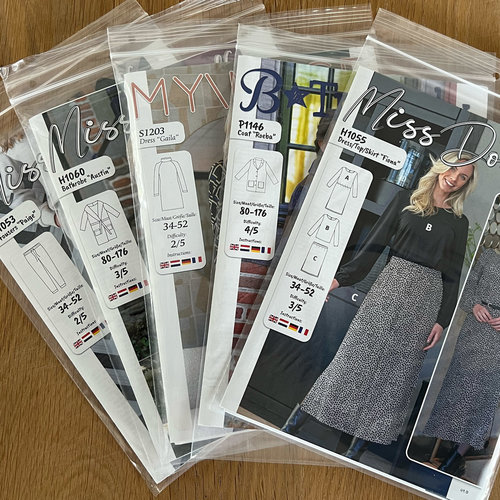 Premium pattern Bündel mit 5 Schnitte Ihrer Wahl Premium pattern Bündel mit 5 Schnitte Ihrer Wahl